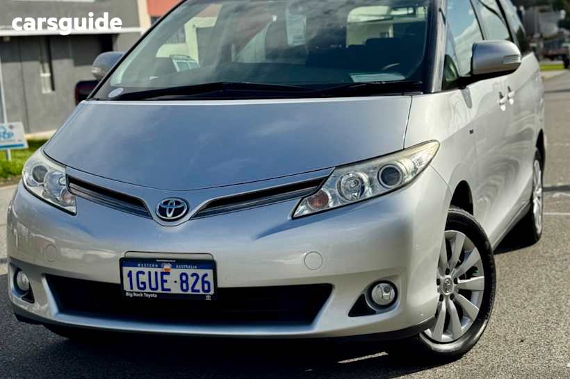Silver 2016 Toyota Tarago Wagon Glx