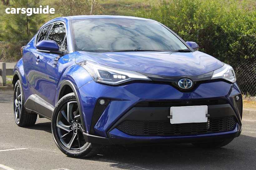 Blue 2023 Toyota C-HR SUV KOBA F
