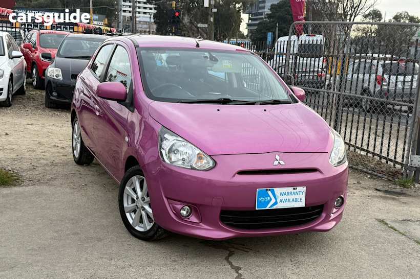 Purple 2013 Mitsubishi Mirage Hatchback Ls