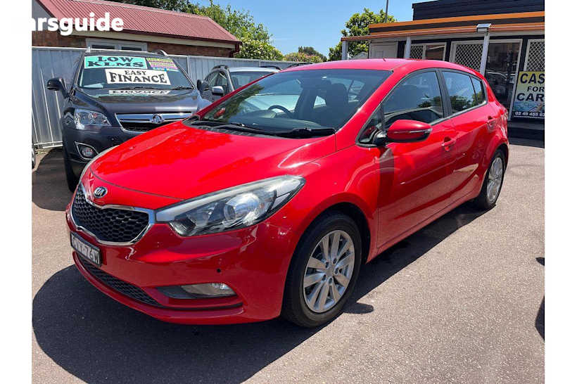 Red 2014 Kia Cerato Hatch S PREMIUM YD MY15