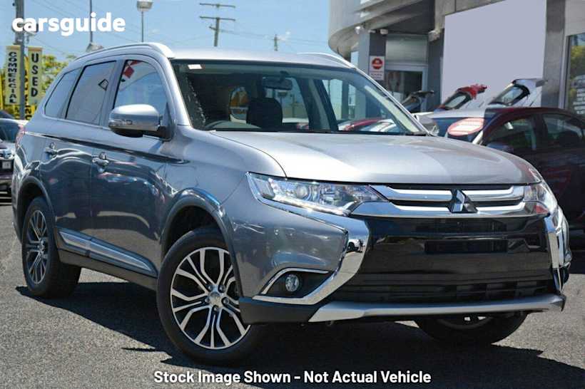 Grey 2016 Mitsubishi Outlander Wagon Ls Safety Pack (4X2)
