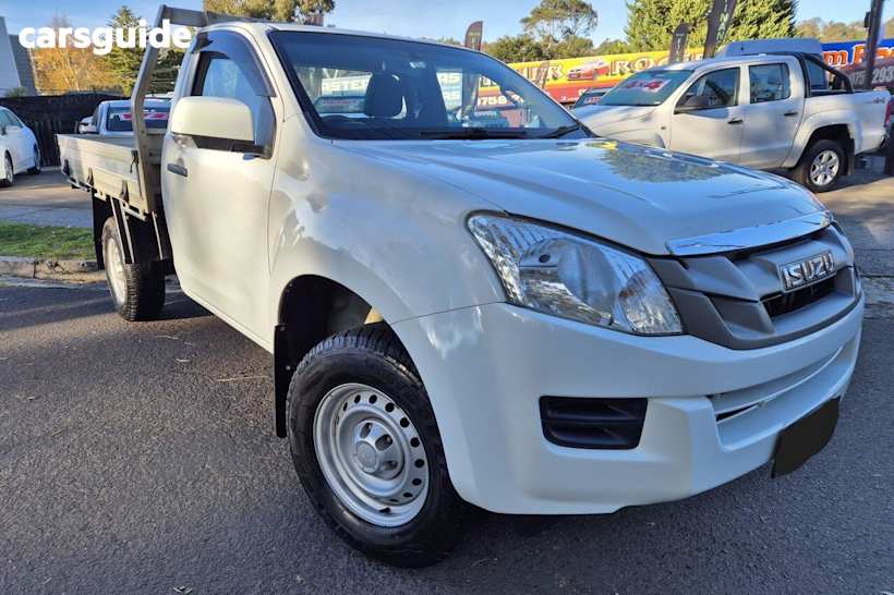 White 2016 Isuzu D-MAX Cab Chassis SX HI-Ride (4X2)