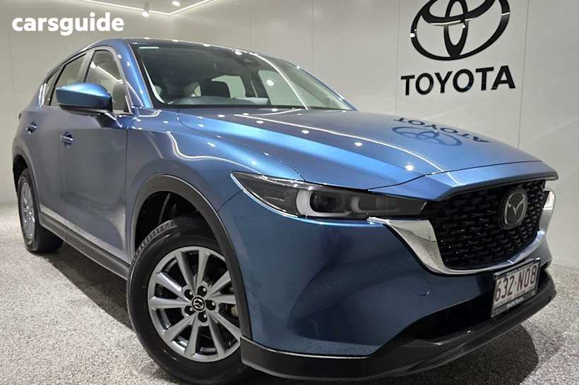 Blue 2023 Mazda CX-5 Wagon Maxx Sport (Fwd)