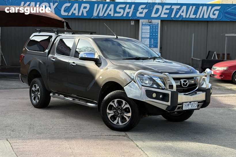 Grey 2017 Mazda BT-50 Dual Cab Utility Xtr (4X4)