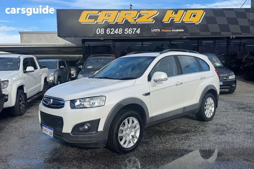 White 2015 Holden Captiva Wagon 7 Ls Active (Fwd)