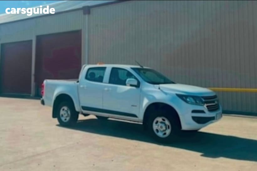 White 2018 Holden Colorado Crew Cab Pickup Ls (4X2)
