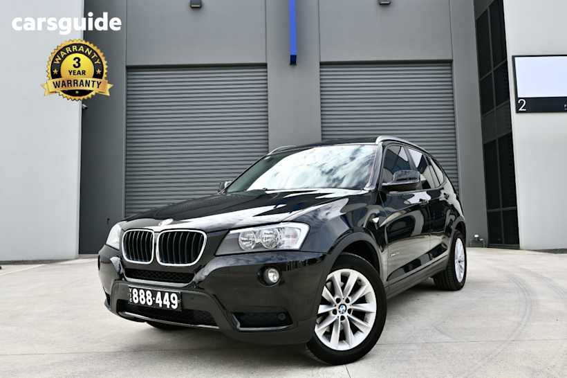 Black 2012 BMW X3 Wagon Xdrive 20I