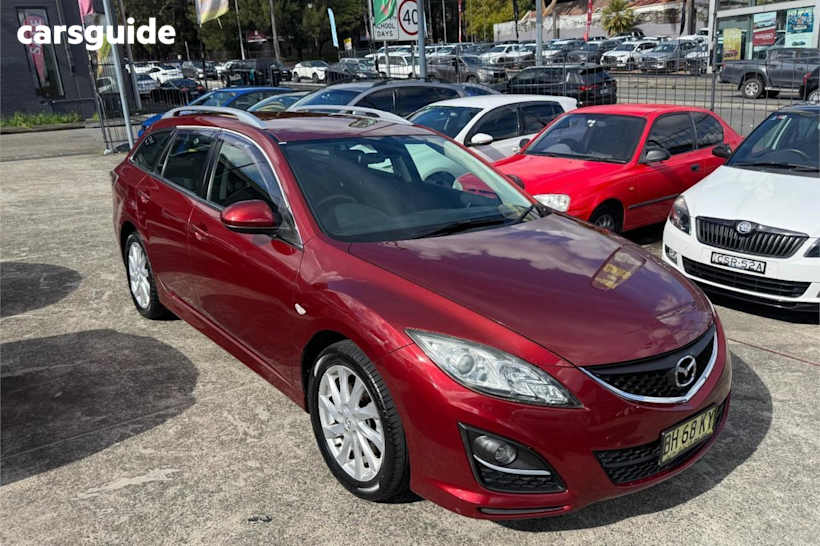 Red 2010 Mazda 6 Wagon Classic