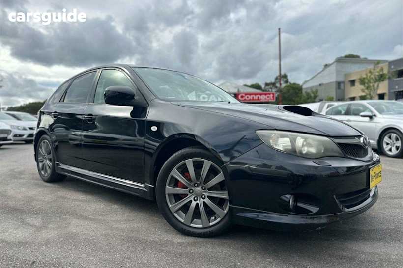 Black 2009 Subaru Impreza Hatchback WRX (awd)
