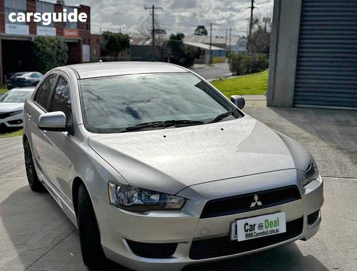 Silver 2013 Mitsubishi Lancer Hatchback Es Sportback