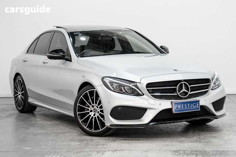 Silver 2017 Mercedes-Benz C200 Sedan