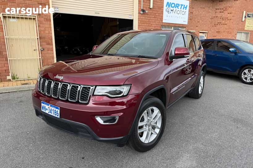 Red 2017 Jeep Grand Cherokee Wagon Laredo (4X2)