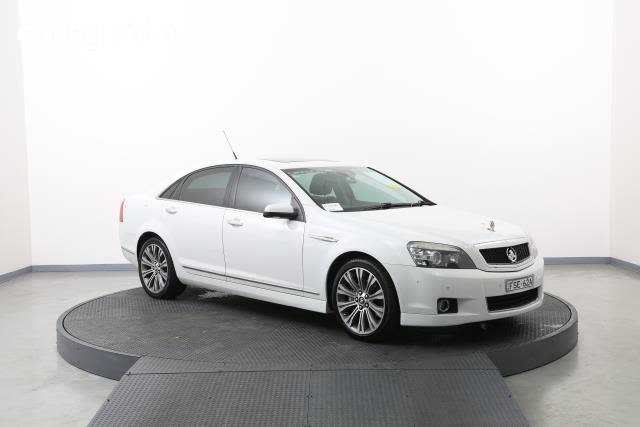 White 2015 Holden Caprice Sedan V