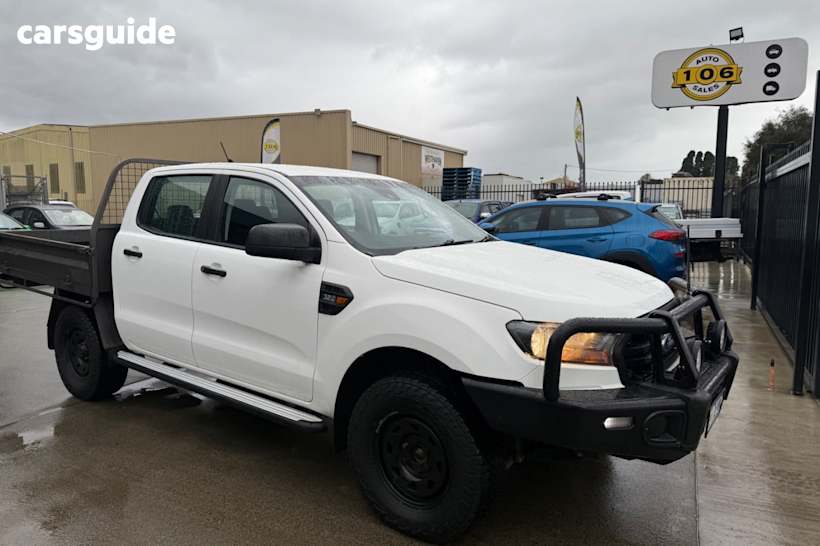White 2021 Ford Ranger Cab Chassis Xl 3.2 (4X4)