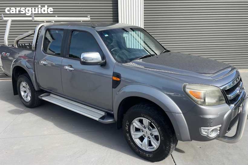 Grey 2010 Ford Ranger Dual Cab Pick-up XLT (4X4)