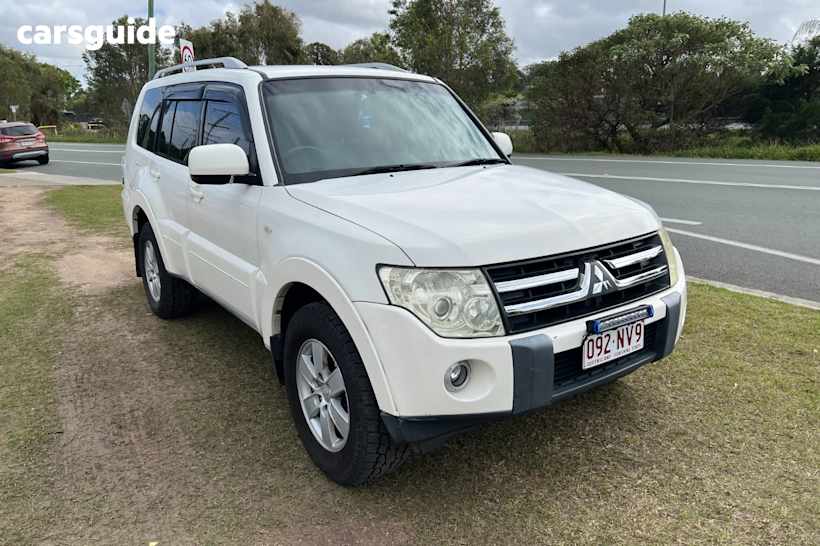 White 2008 Mitsubishi Pajero Wagon Glx Lwb (4X4)