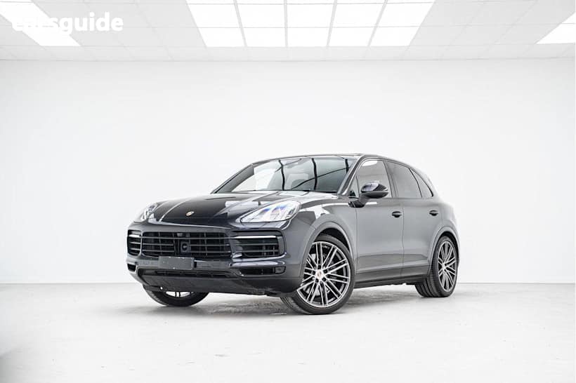 Black 2020 Porsche Cayenne SUV S 4X4