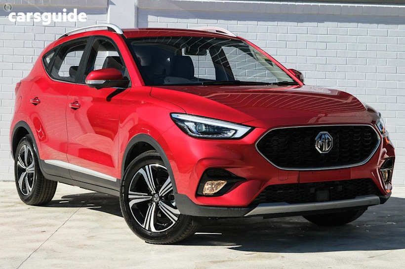 Red 2025 MG ZST SUV VIBE F