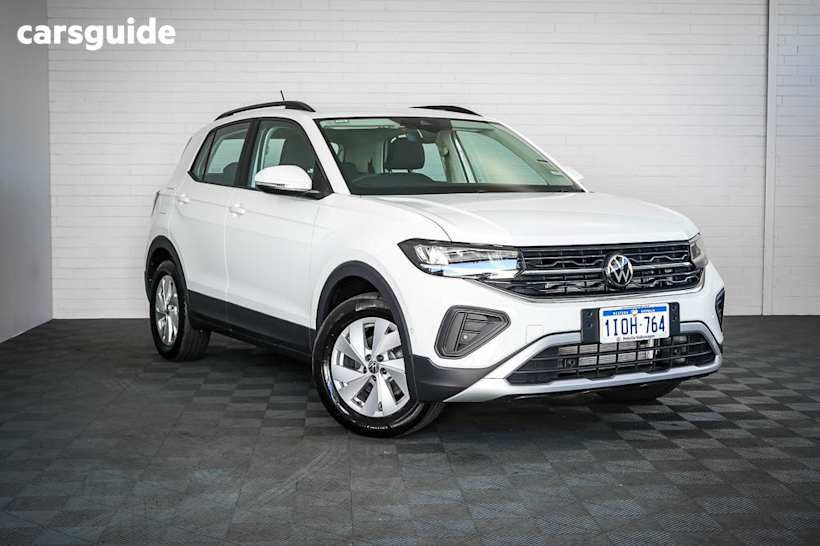 White 2024 Volkswagen T-Cross Wagon 85Tfi Life