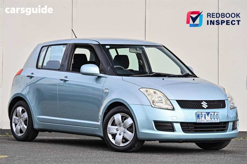 Blue 2008 Suzuki Swift Hatchback