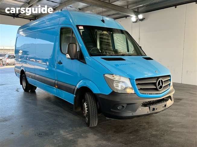 Blue 2015 Mercedes-Benz Sprinter Commercial