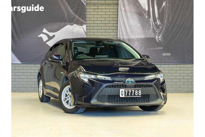 Blue 2021 Toyota Corolla Sedan Ascent Sport (Hybrid)