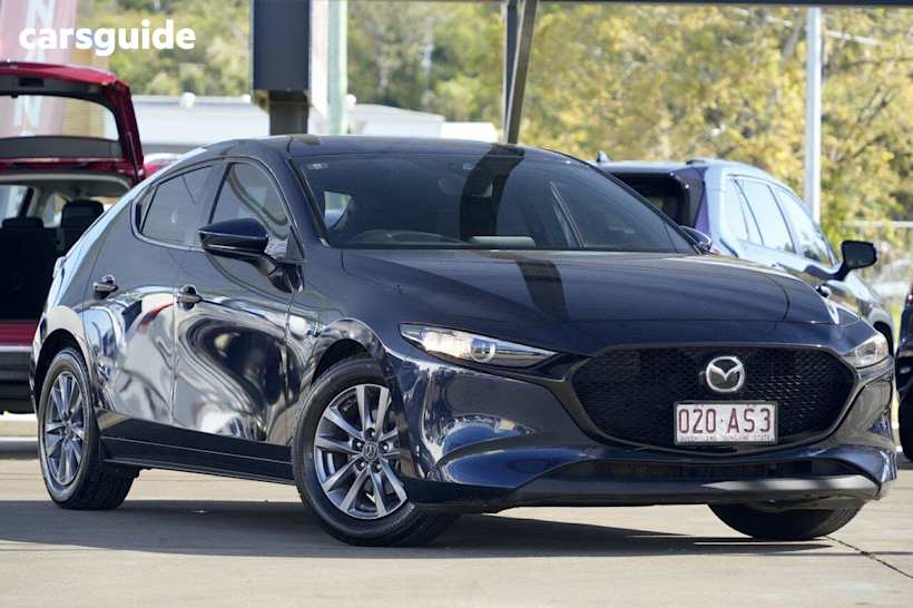 Blue 2020 Mazda 3 Hatchback G20 Pure