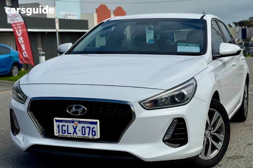White 2017 Hyundai I30 Hatchback Active
