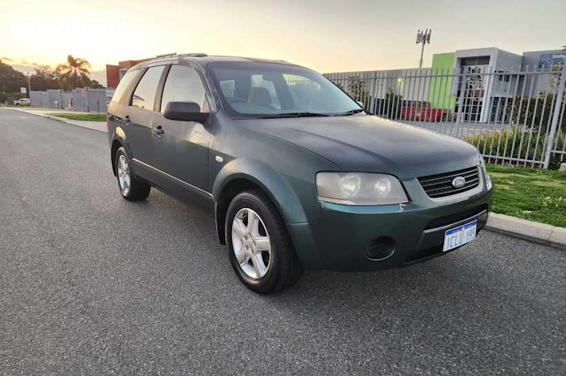 Green 2006 Ford Territory Wagon Tx (Rwd)
