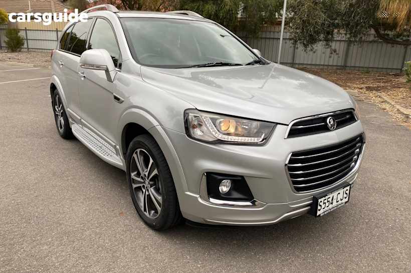 Silver 2017 Holden Captiva Wagon 7 Ltz (Awd)