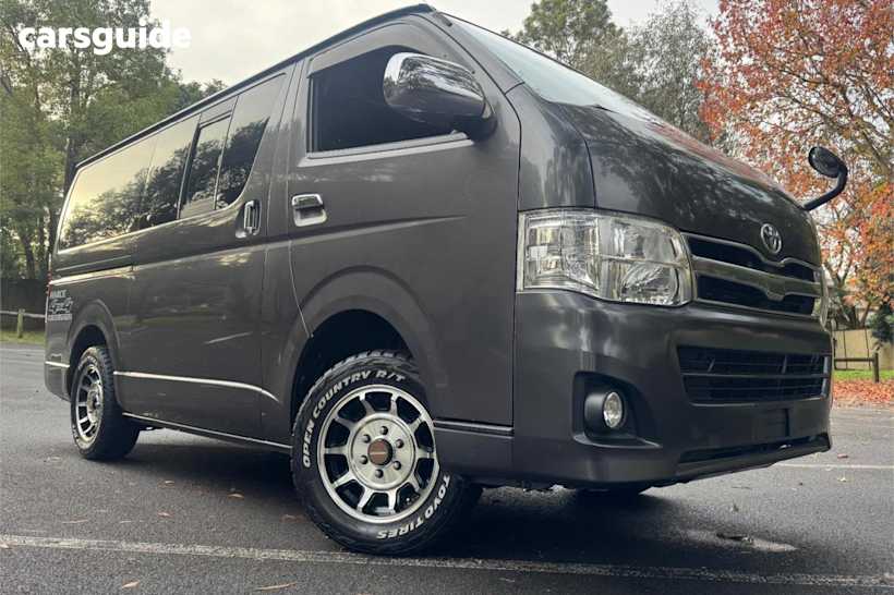 Grey 2013 Toyota HiAce Wagon 4WD Super GL Super GL 4WD