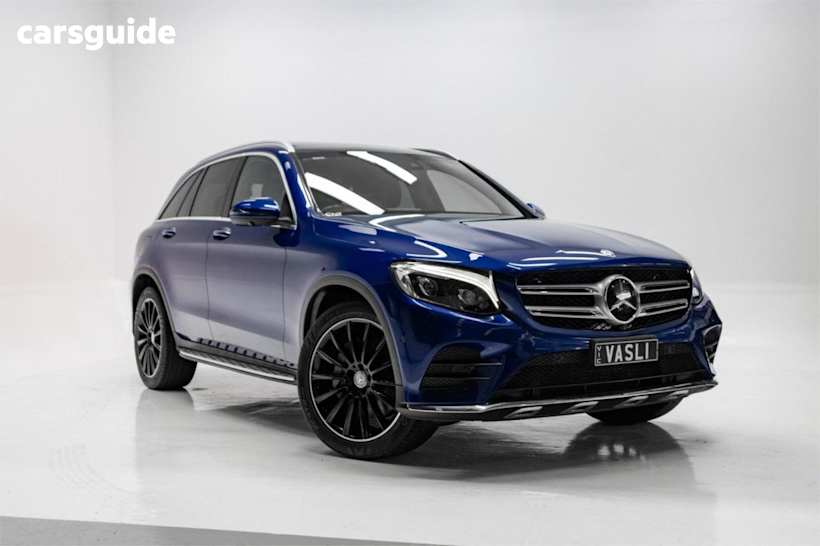 Blue 2016 Mercedes-Benz GLC250 Wagon