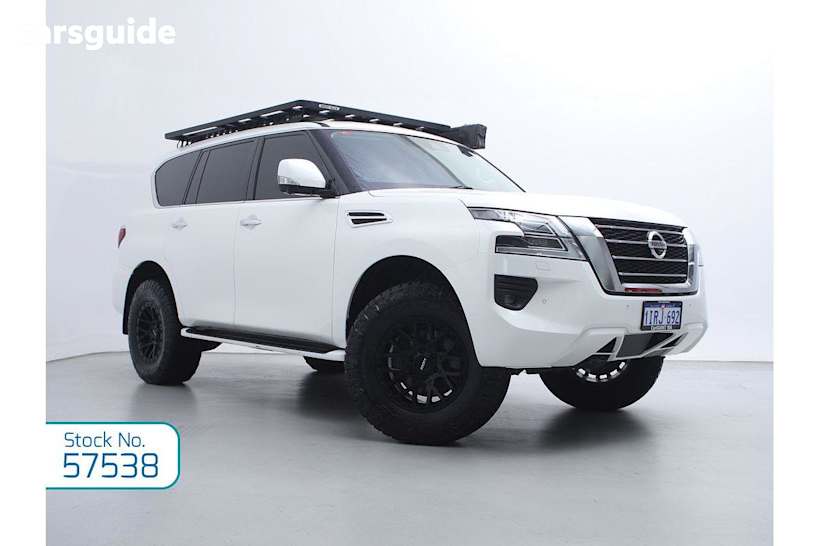 White 2020 Nissan Patrol Wagon TI (4X4)