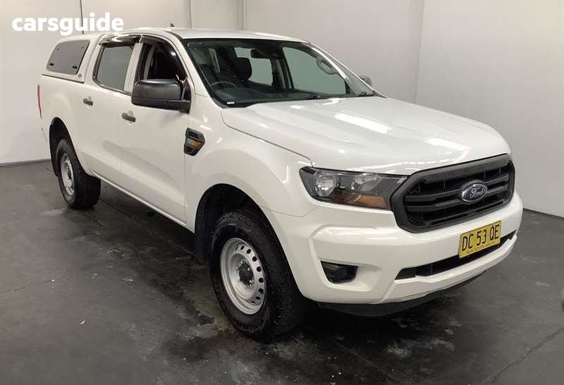 White 2021 Ford Ranger Double Cab Pick Up XL 2.2 HI-Rider (4X2)