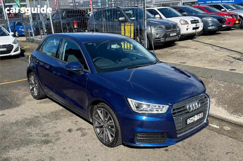 Blue 2016 Audi A1 Hatchback Sportback 1.0 Tfsi