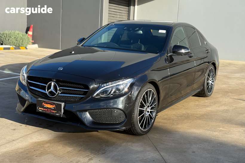 Black 2017 Mercedes-Benz C200 Sedan