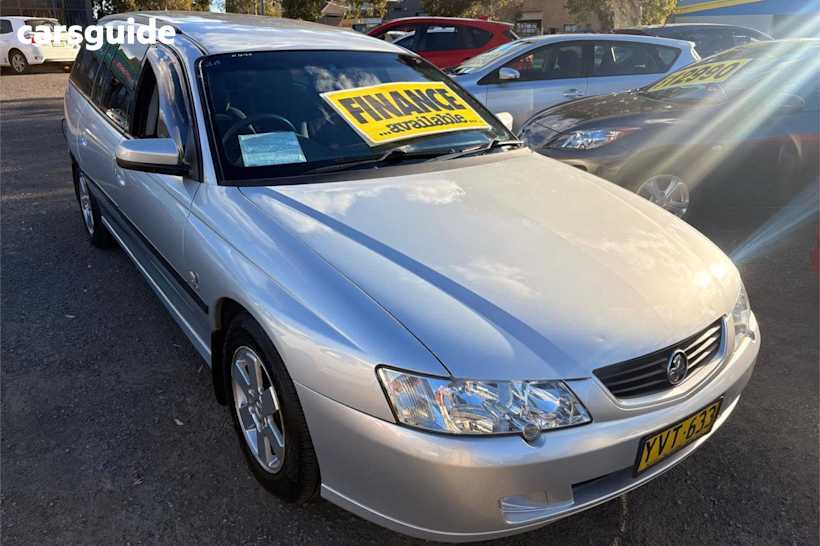 Silver 2003 Holden Commodore Wagon Acclaim