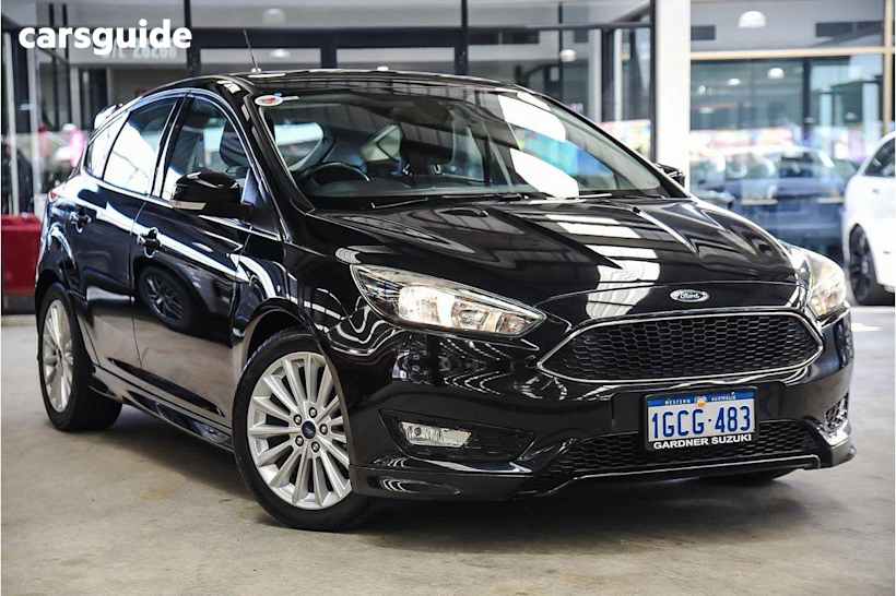 Black 2016 Ford Focus Hatch SPORT F