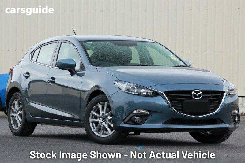 Blue 2015 Mazda 3 Hatchback Maxx
