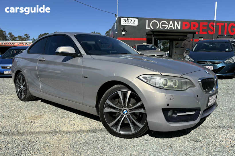 Silver 2014 BMW 220I Coupe Sport Line