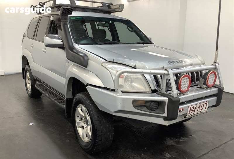 Silver 2007 Toyota Landcruiser Prado Wagon GX (4X4)