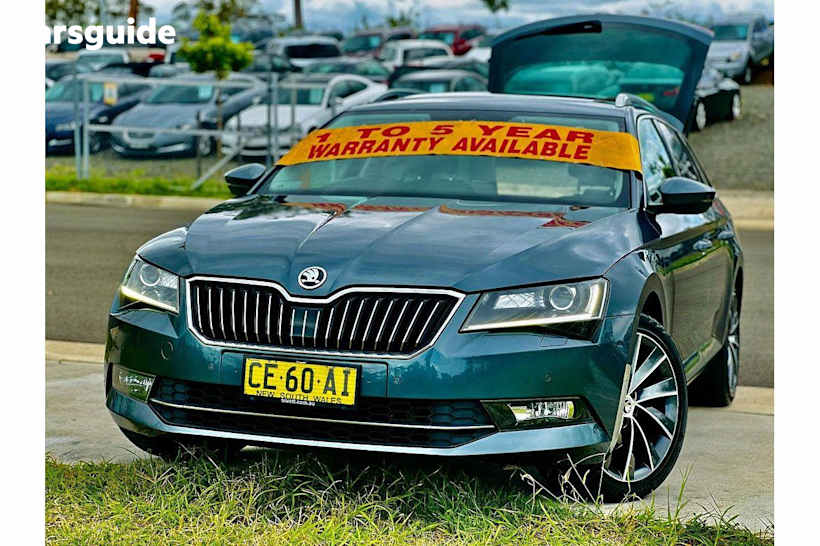 Grey 2016 Skoda Superb Wagon 162TSI F