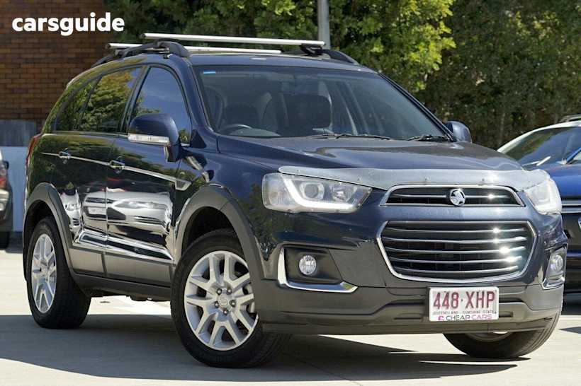 Blue 2016 Holden Captiva Wagon Active 5 Seater
