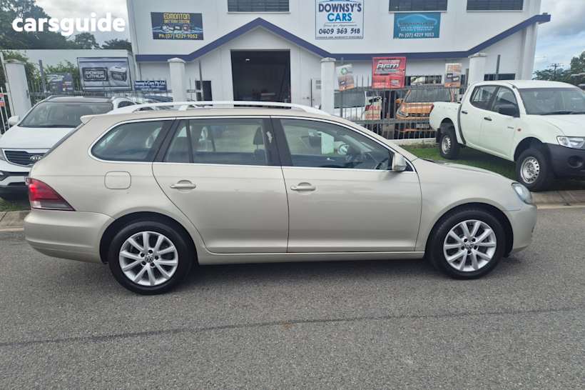 Gold 2012 Volkswagen Golf Wagon 118 Tsi Comfortline