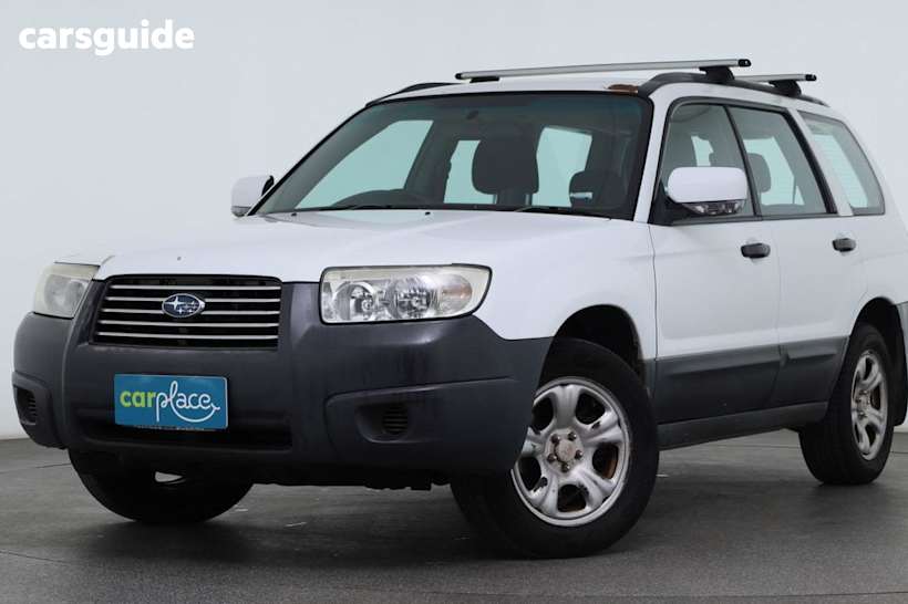 White 2005 Subaru Forester Wagon X