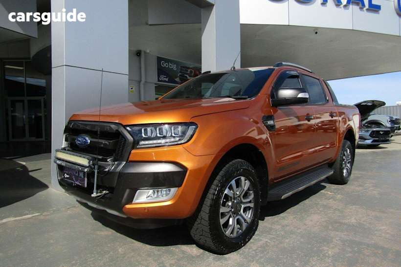 Orange 2016 Ford Ranger Dual Cab Pick-up Wildtrak 3.2 (4X4)