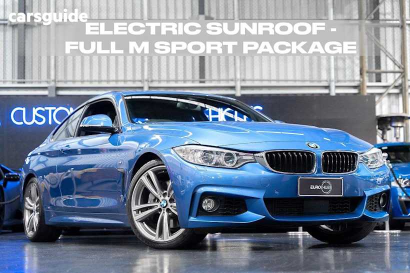 Blue 2016 BMW 435I Coupe