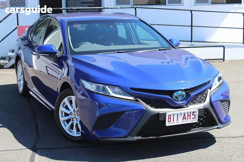 Blue 2020 Toyota Camry Sedan ASCENT SPORT F