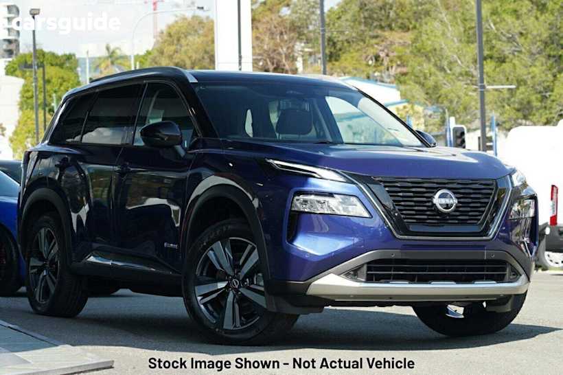 Blue 2024 Nissan X-Trail Wagon Ti (4Wd) E-Power (Hybrid)