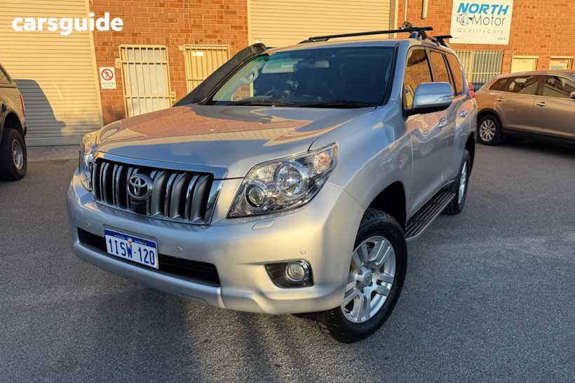 Silver 2009 Toyota Landcruiser Prado Wagon Kakadu (4X4)